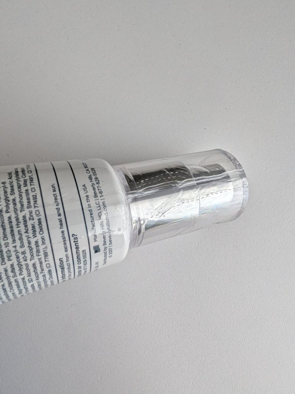 Beverly Hills MD Cover +Correct Foundation TAN SPF 50 Full Coverage SEALED HTF - Picture 3 of 7